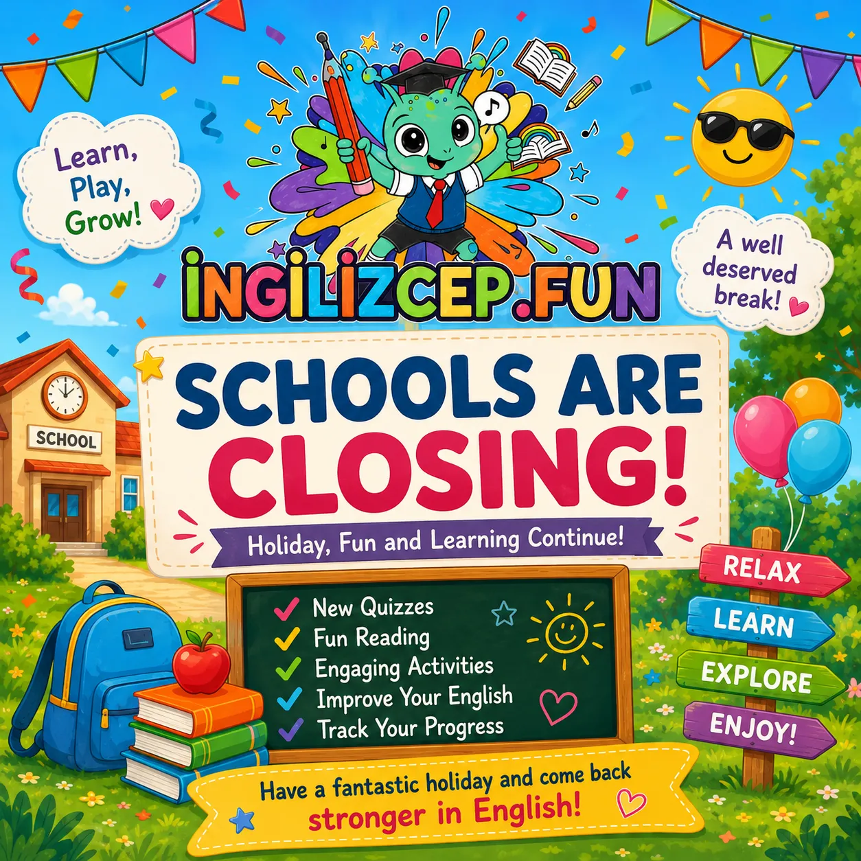 School's Out - İngilizcep.fun